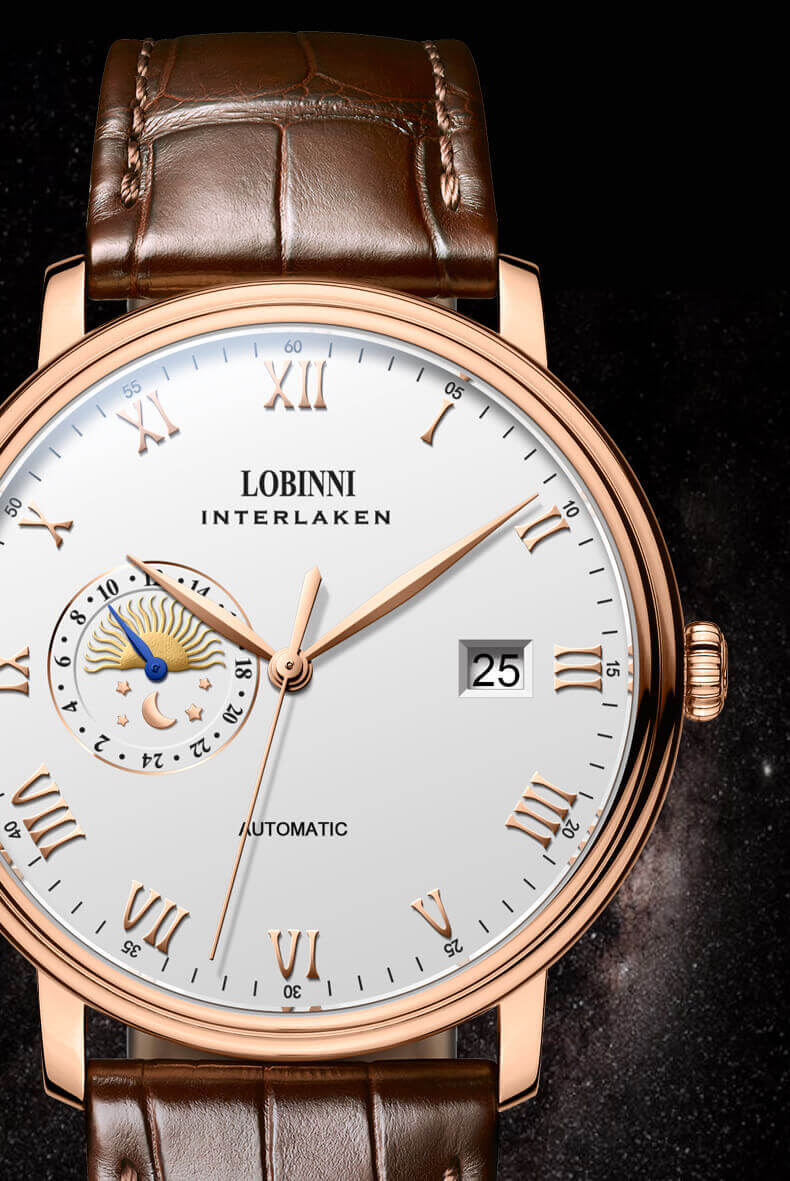 Đồng hồ nam chính hãng Lobinni No.12032