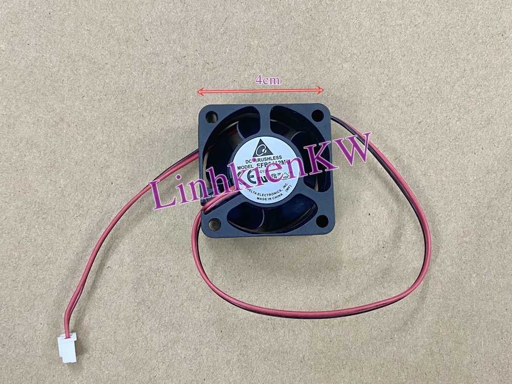 Quạt tản nhiệt 12v DC 4*4*2cm mới 100%
