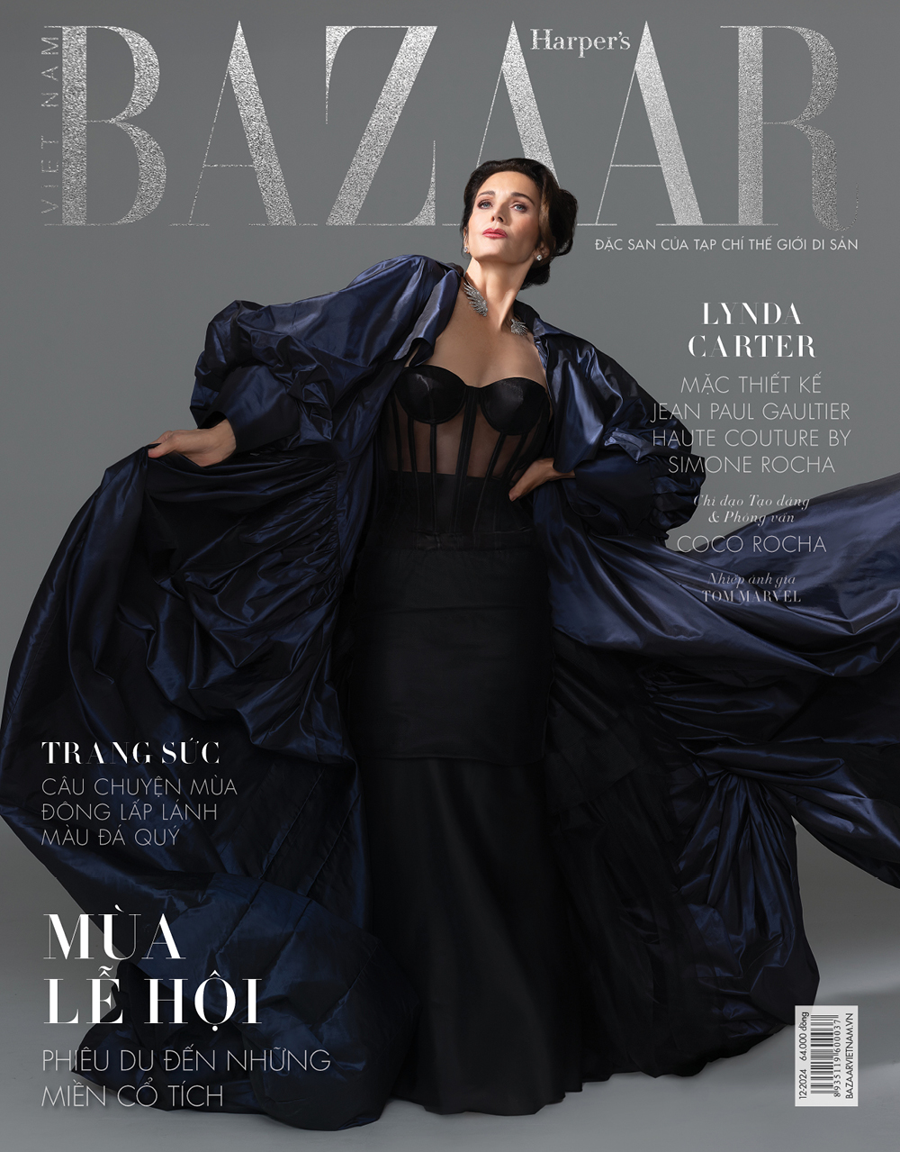 Tạp chí HARPER’S BAZAAR Tháng 12/2024 - LYNDA CARTER