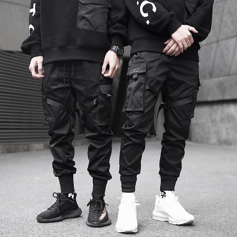 Quần jogger kaki túi hộp vải bao đẹp