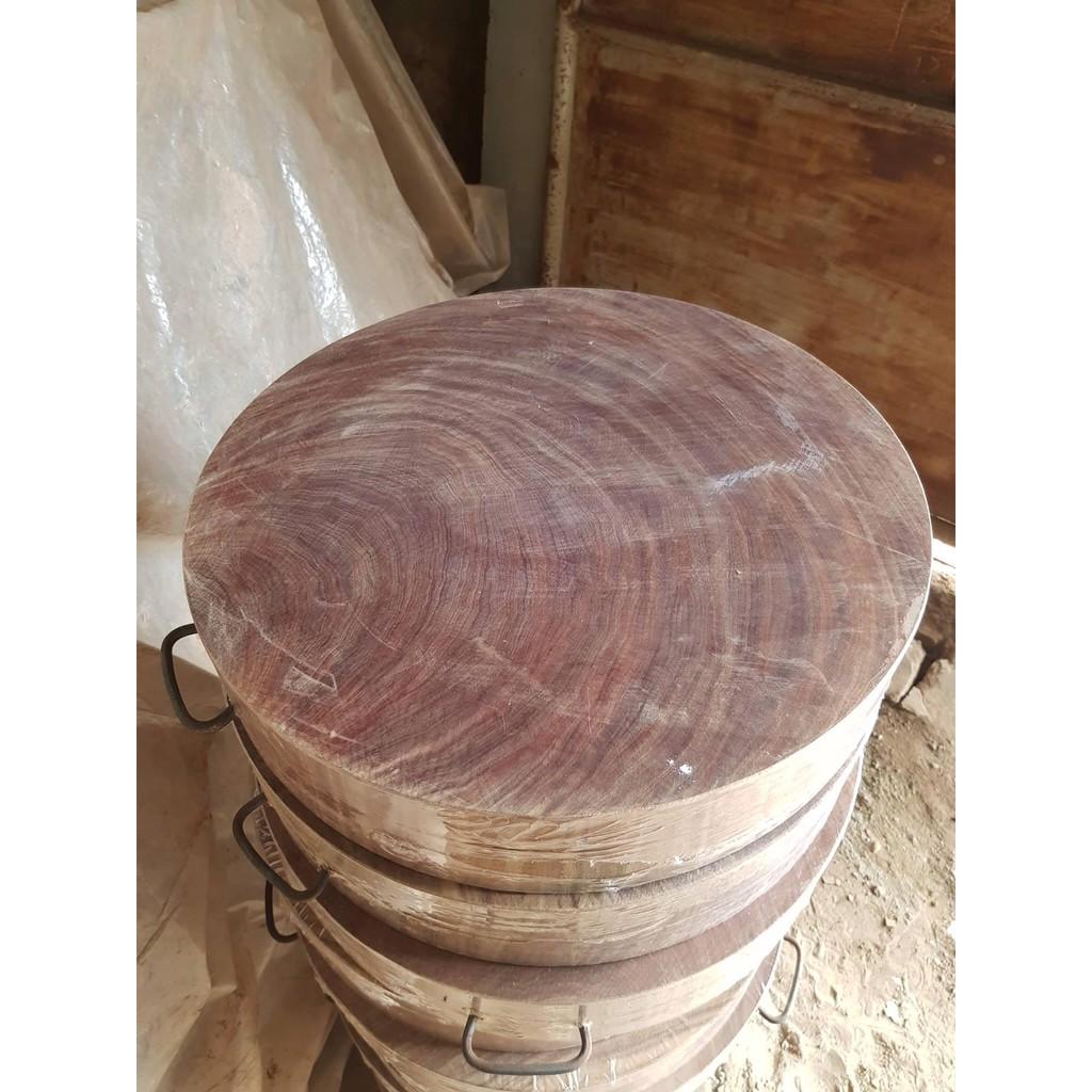Thớt gỗ nghiến bắc đường kính 30cm