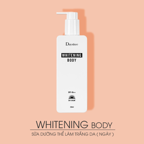 Sữa dưỡng thể  2 in 1 Làm trắng sáng kết hợp chống nắng- WHITENING BODY (Ngày)