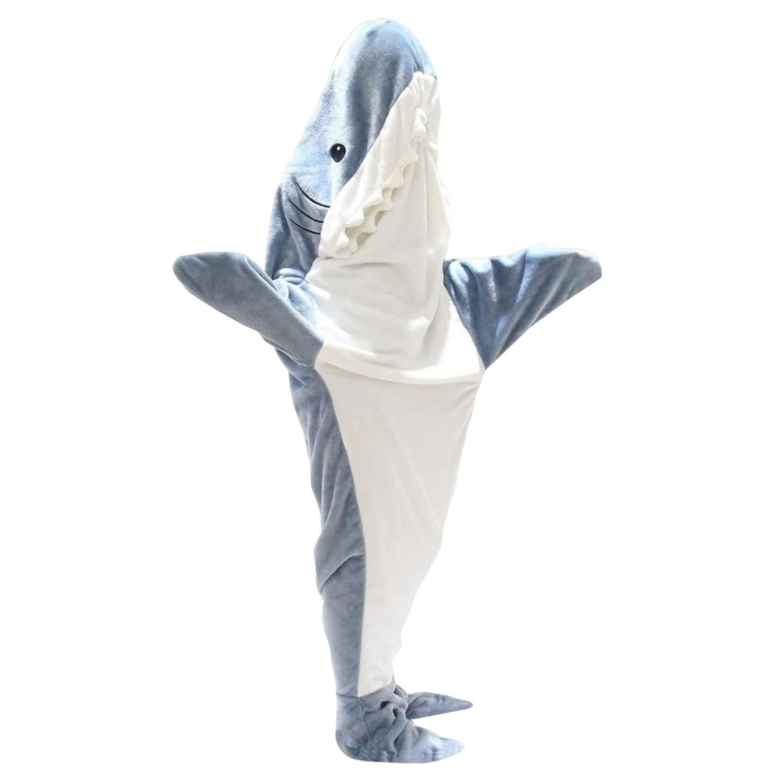 Wearable  Blanket Hooded Cosplay Plush Costume Animal Sleeping Bag