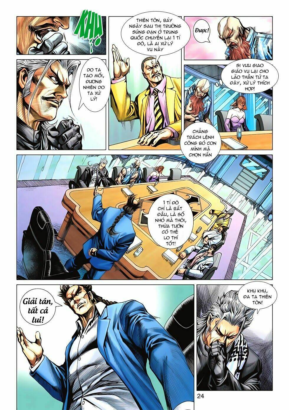 tân tác long hổ môn chapter 585 23