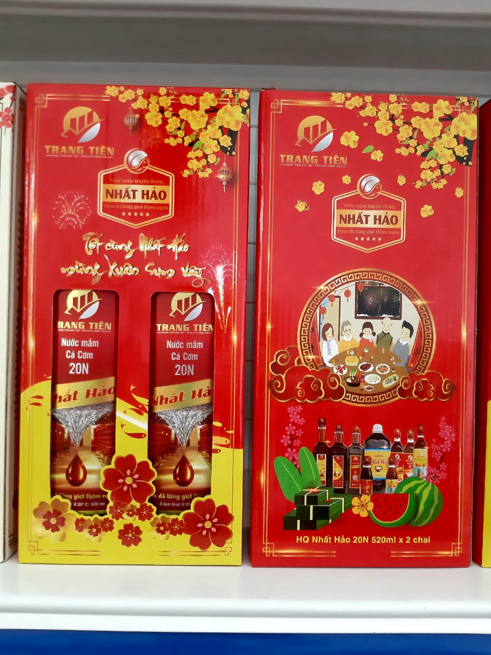 HQ TẾT - 2 chai Nm cá cơm Nhất Hảo 20N 520ml tt