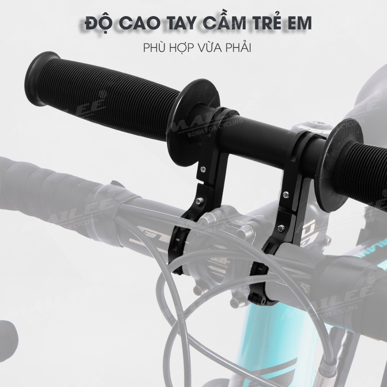 Bộ Đệm Yên Ghế Trước Xe Đạp HF06 Cho Trẻ Em Có Tay Vịn (full set) Gắn Khung Xe Đạp Chất liệu sắt có cao su chống trầy Mai Lee