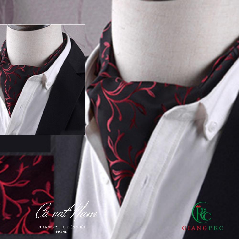 Khăn quàng cổ phong cách quý Tộc thời trang Anh Quốc ASCOT TIE Giangpkc K01-09