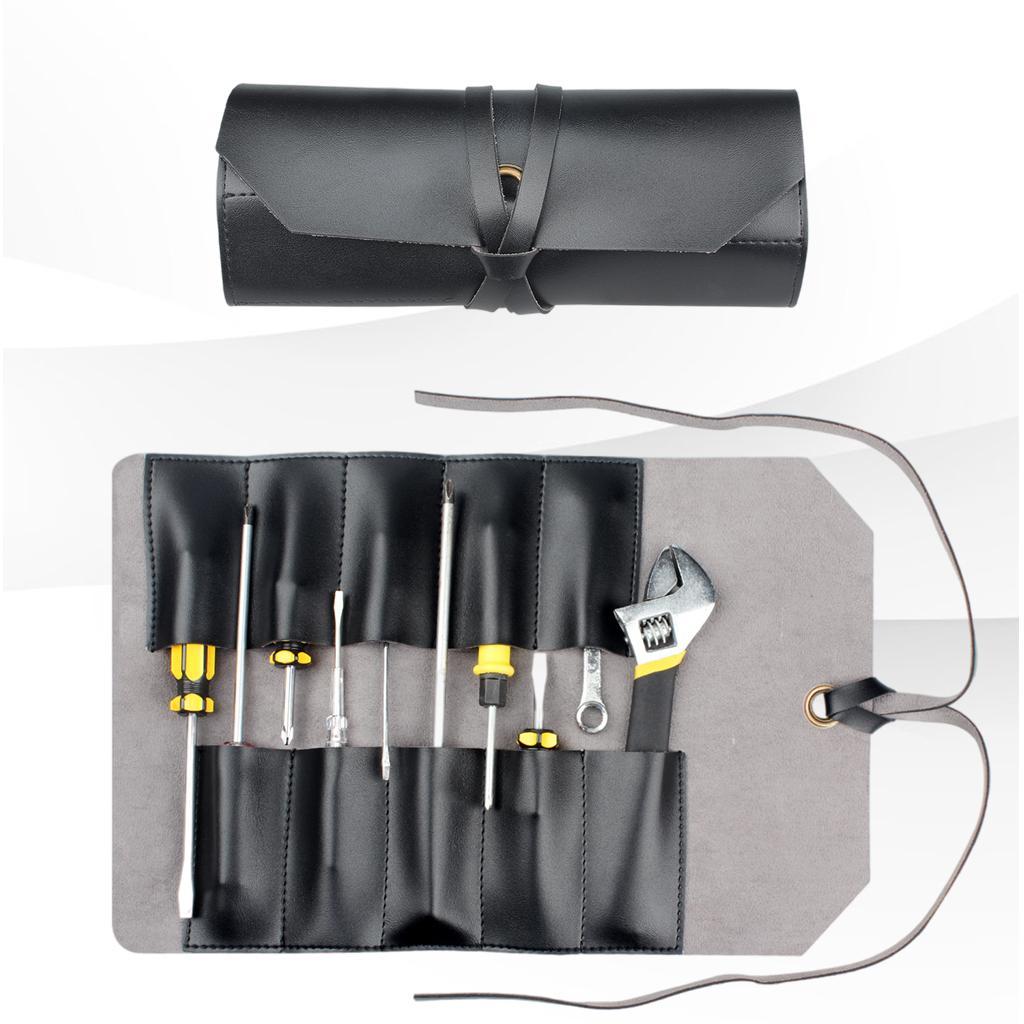 Hardware Tool Roll Plier Screwdriver Storage Case Pouch Bag Pocket