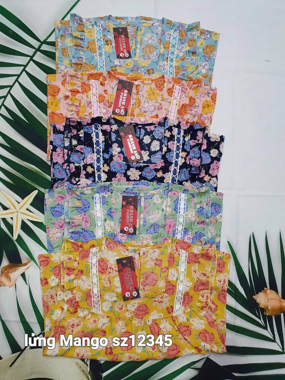 [40kg - 80kg] Đồ Bộ Măc Nhà, Đồ Bộ Nữ Lửng Mango Bigsize