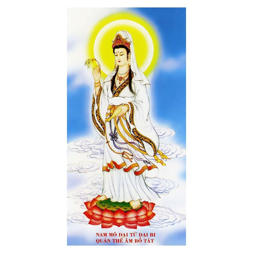 Tranh Phật Giáo Quan Thế Âm Bồ Tát 246