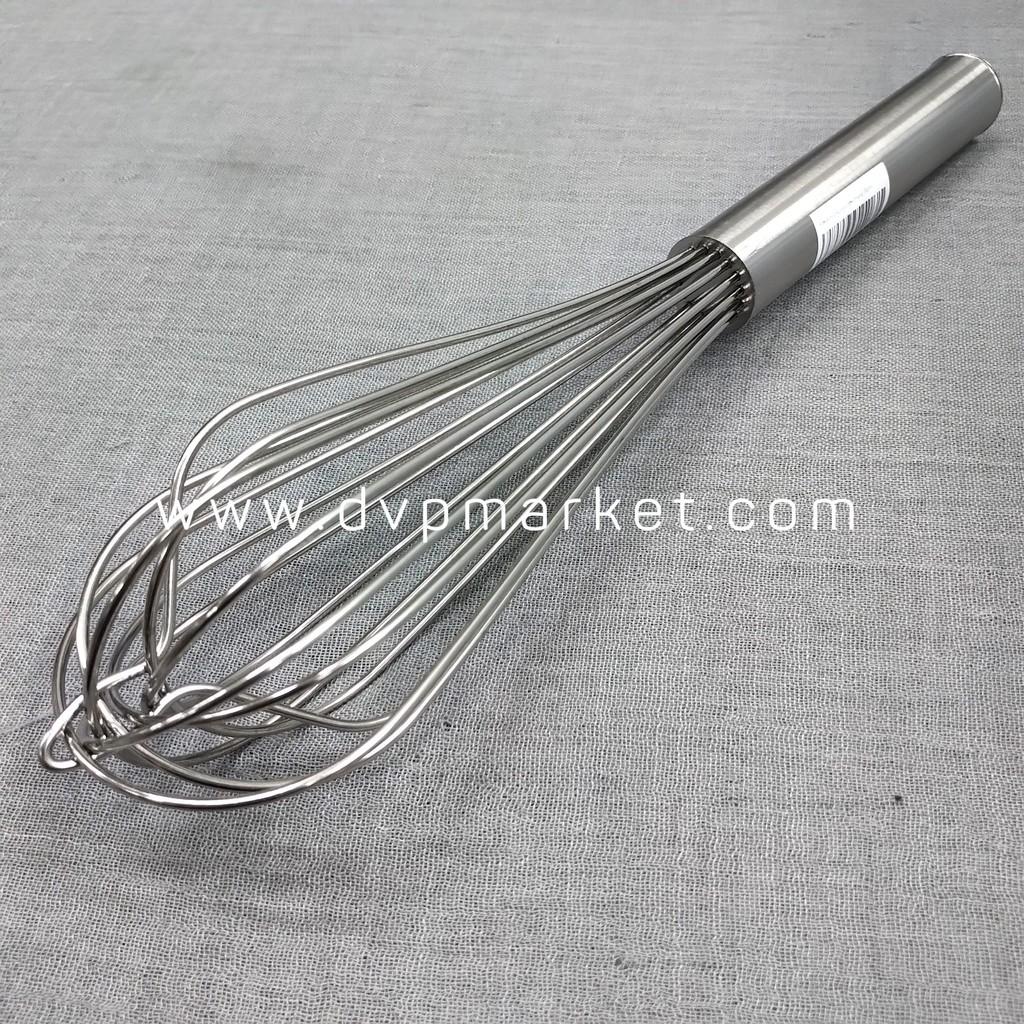 Phới lồng đánh trứng inox dày dặn các kích thước