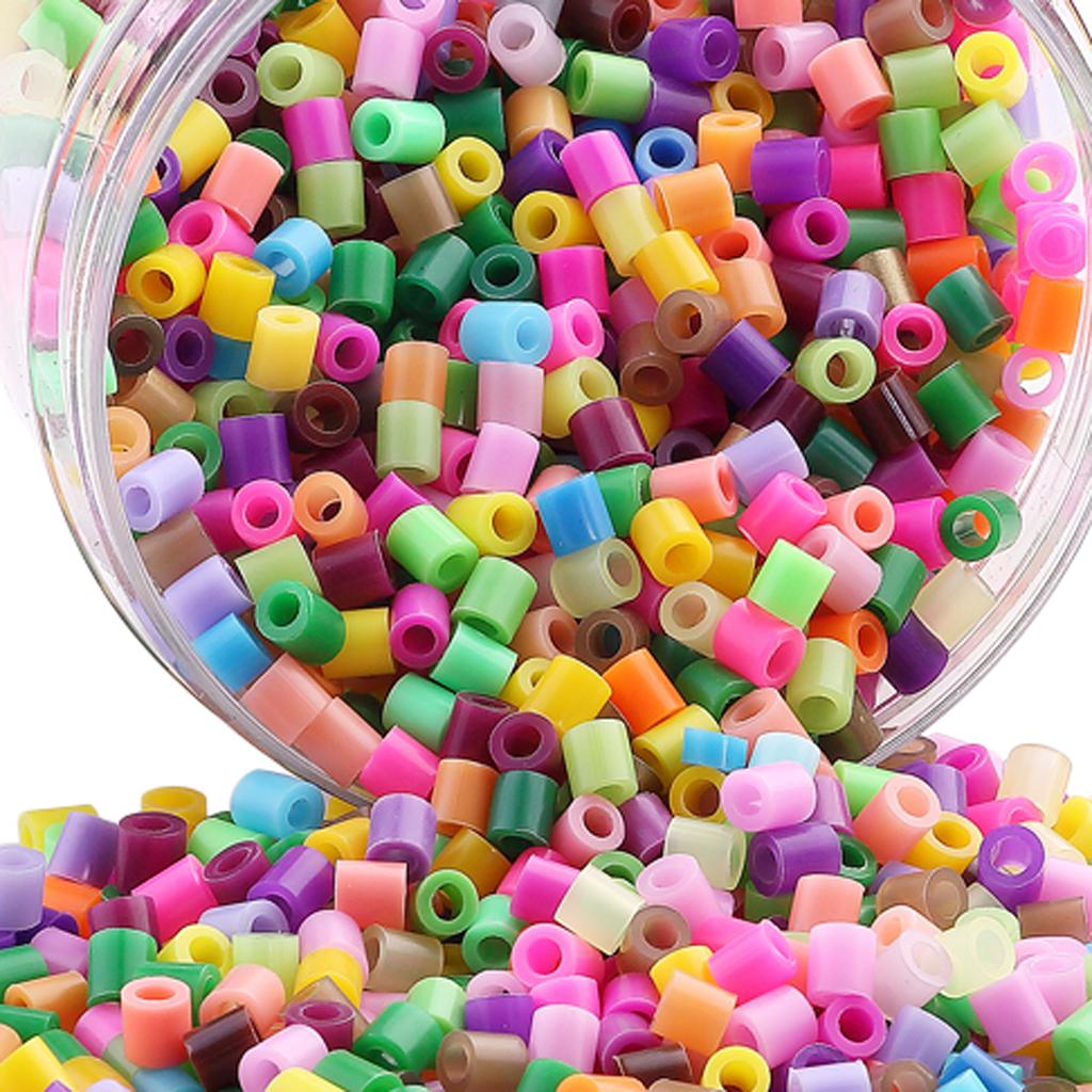 Mixed Color Plastic Beads Spacer Loose Beads DIY Jewelry Craft 4x6mm 950Pcs