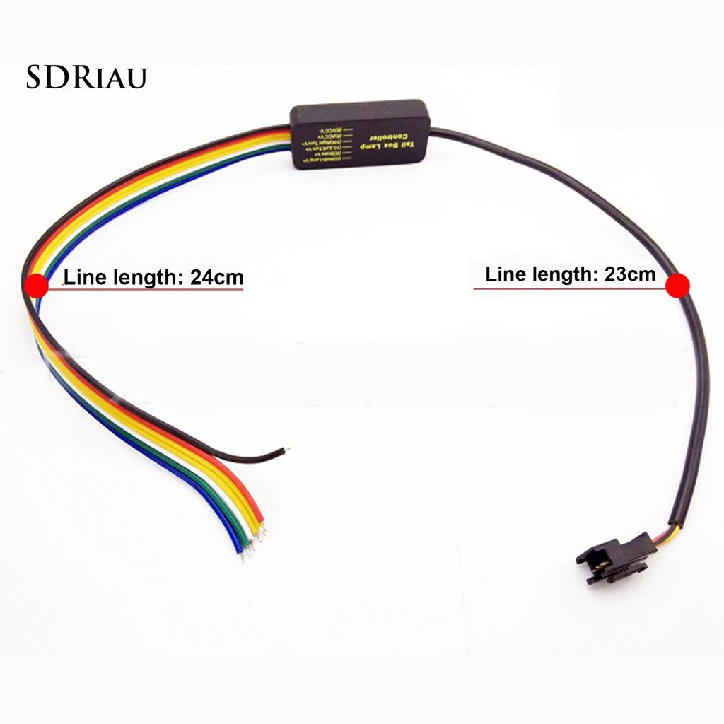 Dải Đèn Led Xi Nhan Nhiều Màu Sắc Cho Xe Hơi Xqcdx Dc 12v 120cm