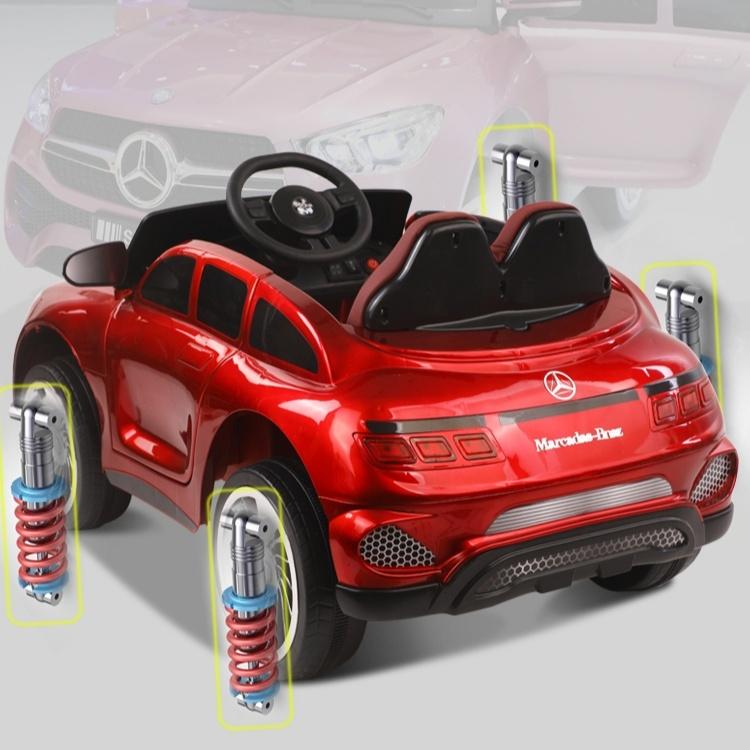 Xe ô tô điện đạp ga MERCEDES SYB-118 thể thao cho bé 4 động cơ kết nối USB/Bluetooth ghế ngồi rộng