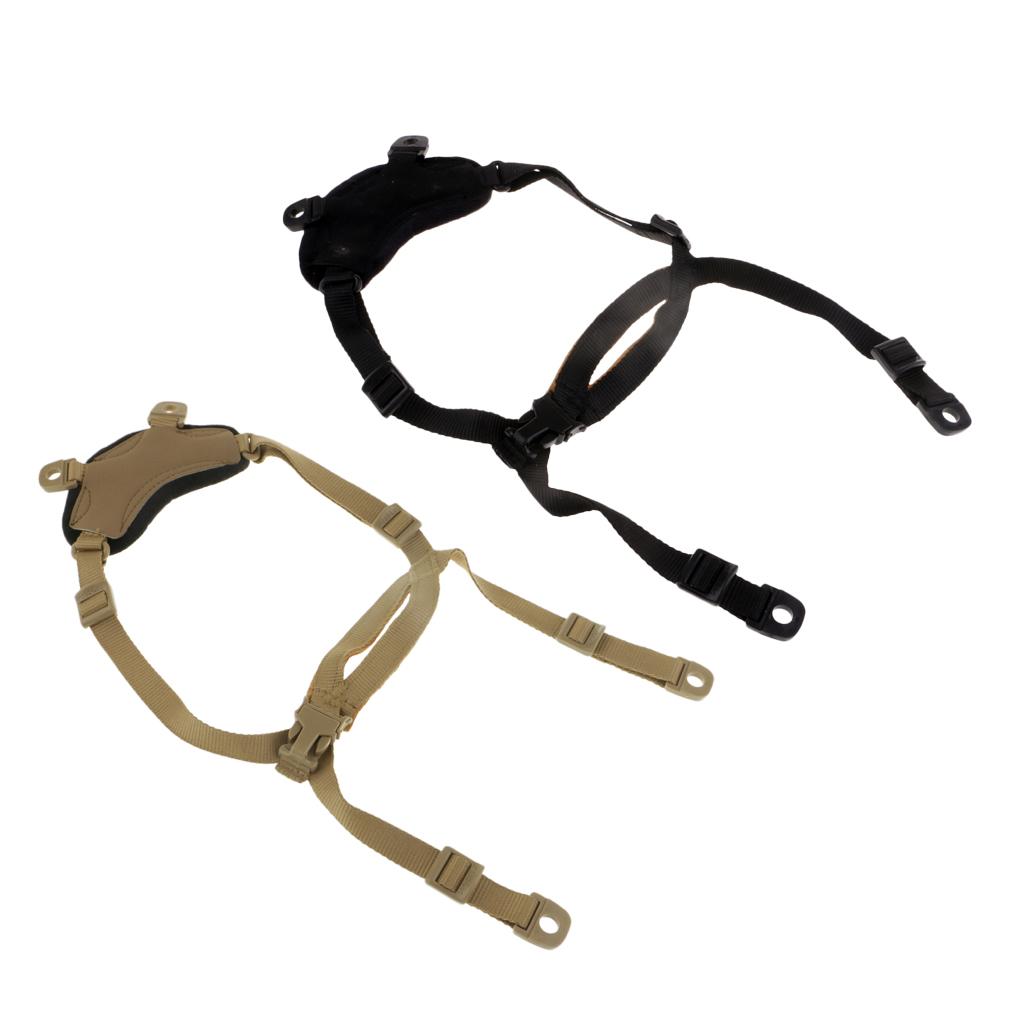 Safety Chin Guard Strap MICH Helmet Retention System for Hunting Helmet Accessories