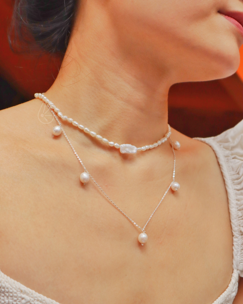 Vòng cổ ngọc trai Classic Biwa A SET SOREI
