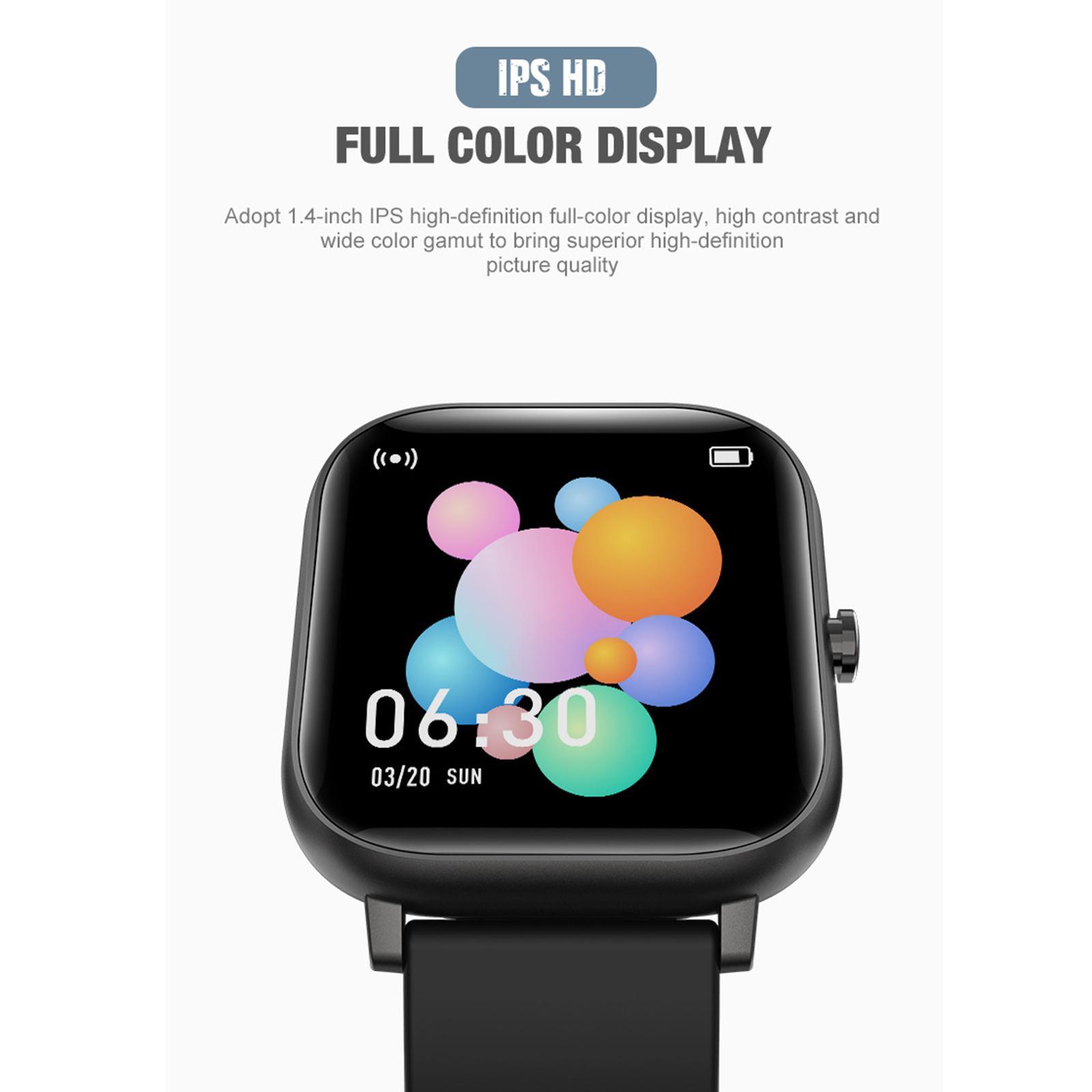 Smart Watch Blood Pressure Monitor Bracelet Wristband Pink