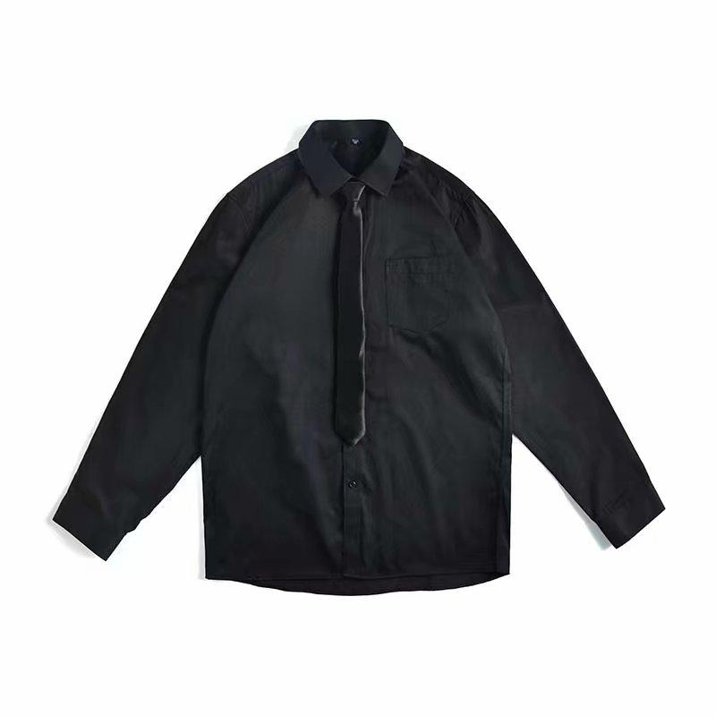 Áo Sơ Mi Tay Dài Thời Trang Hàn Quốc Cho Nam Size S-2Xl