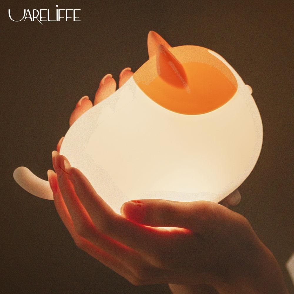Đèn ngủ dễ thương ánh sáng ấm