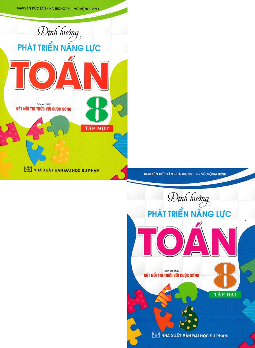 Combo Định Hướng Phát Triển Năng Lực Toán 8 - Tập 1 + 2   _HA