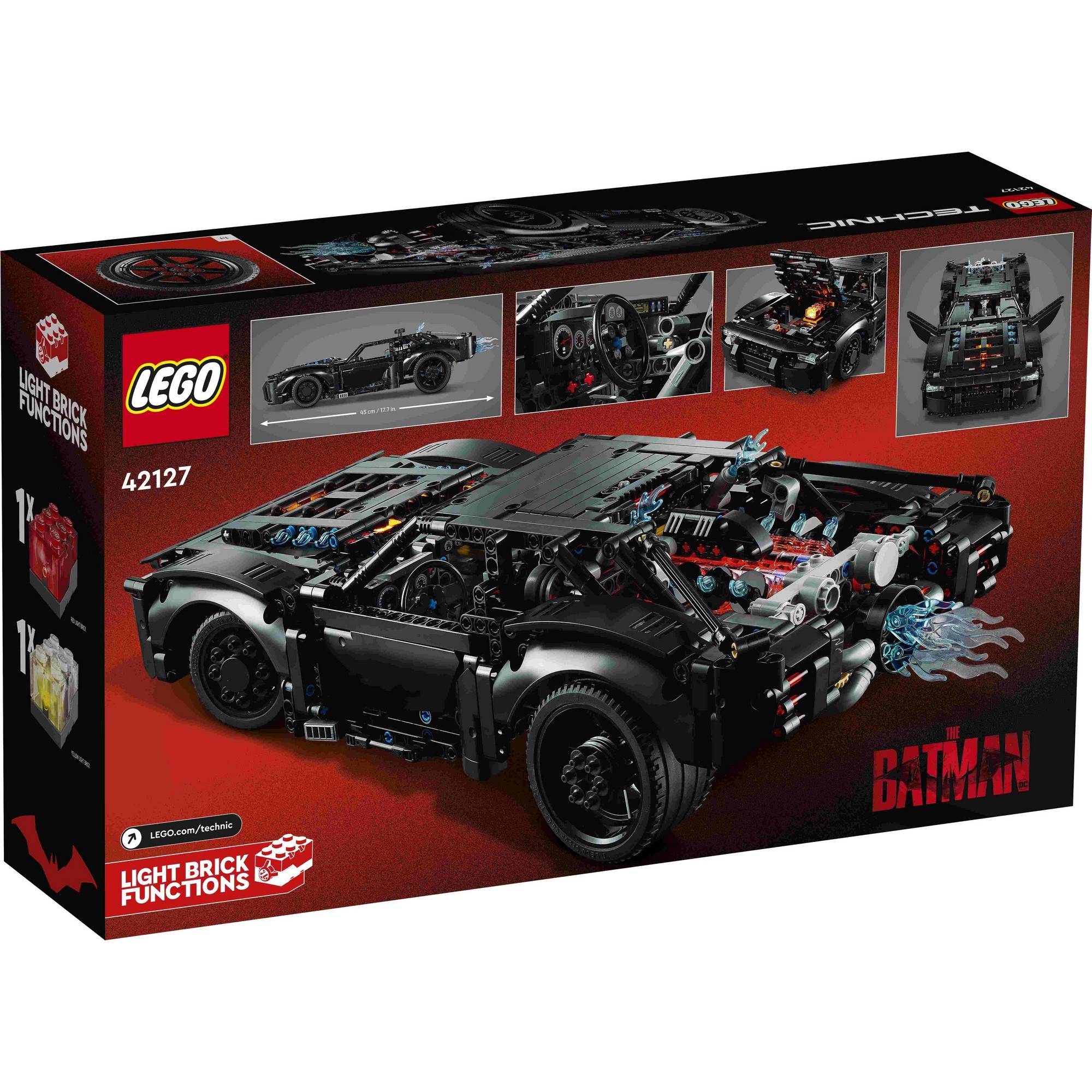 LEGO Technic 42127 Chiến Xe Batmobile (1360 chi tiết)