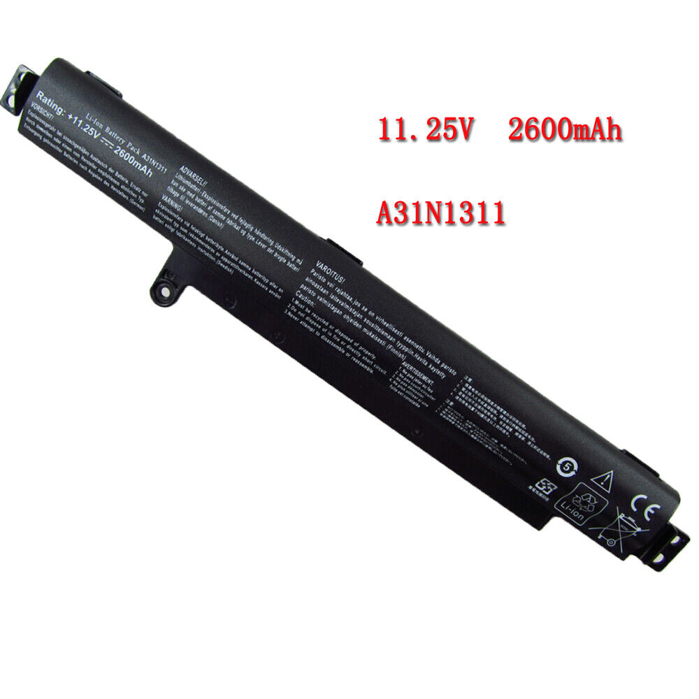 Pin dành cho ASUS VivoBook A31N1311 X102B X102BA F102BA F102BASH41T 33Wh