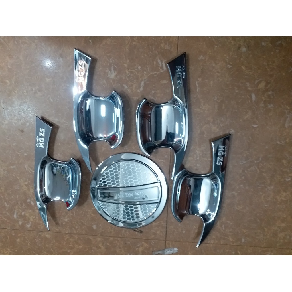 Ốp hõm cửa, nắp xăng xe MG ZS mạ Crom cao cấp