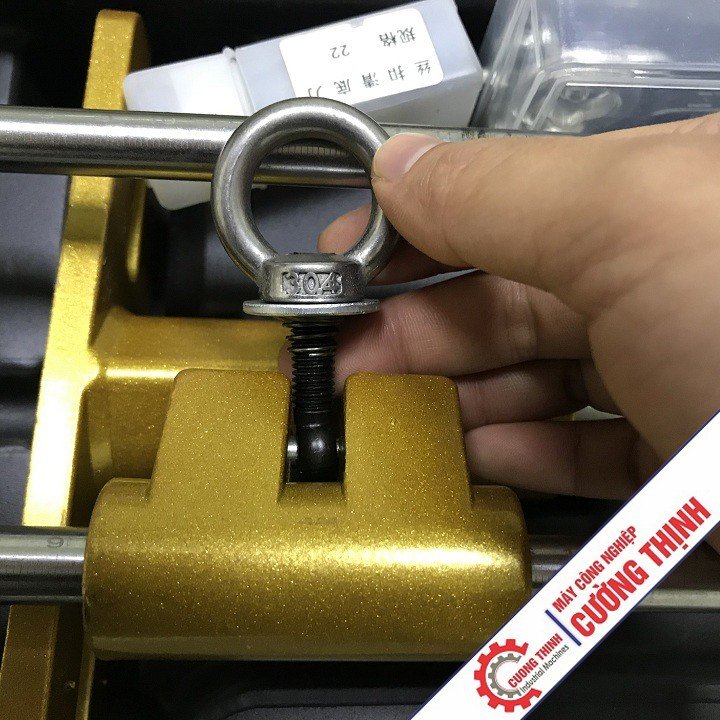 Bộ cữ khoan khóa cửa gỗ loại C, đục lỗ ổ khóa Cường Thịnh