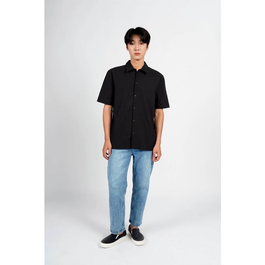 Áo sơ mi tay ngắn nam Seersucker (Vải sọc nhăn) 3 màu | LASTORE MENSWEAR