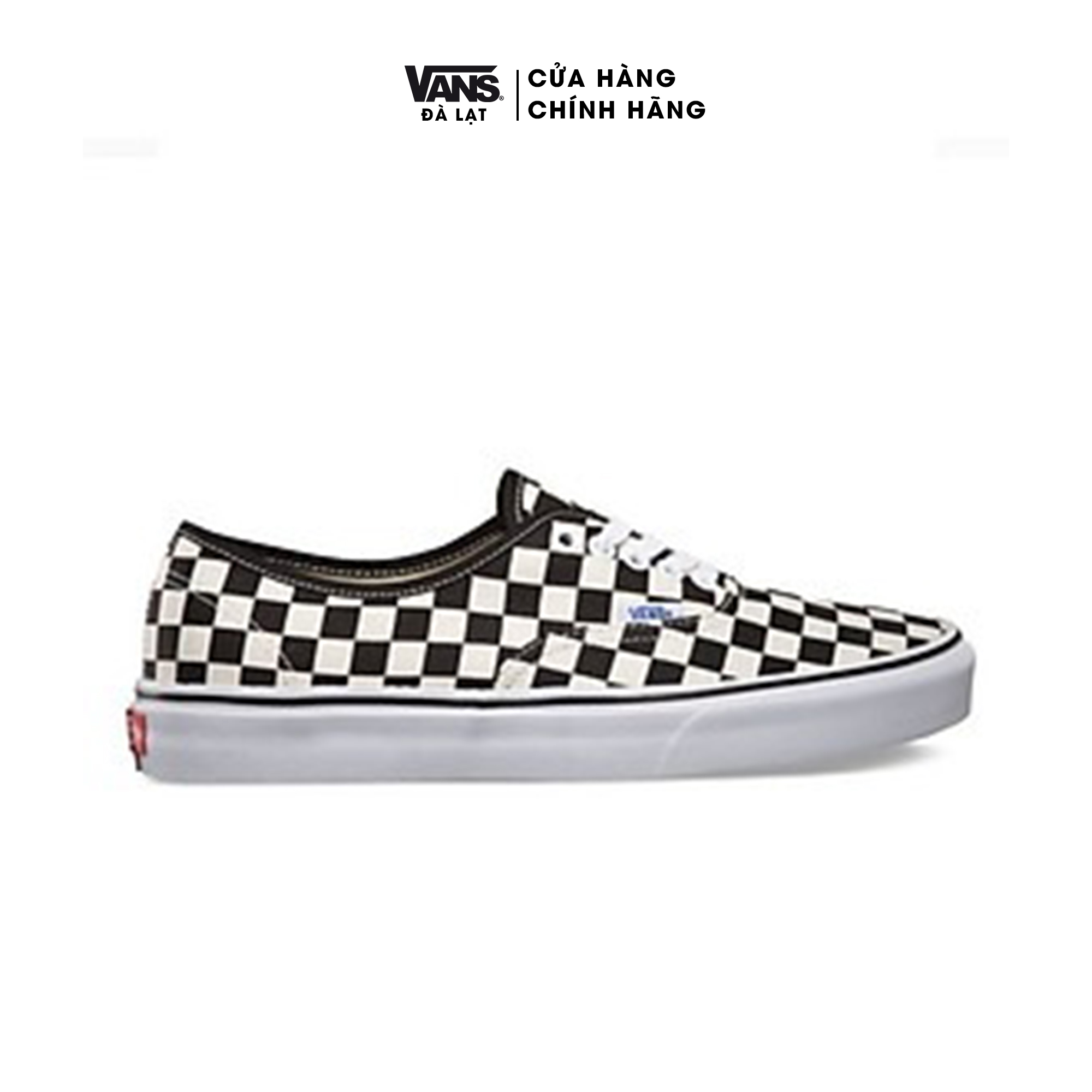 Giày Sneaker Vans Unisex Vintage Trắng Đen - VN000W4NDI0 Giày lười Slip on