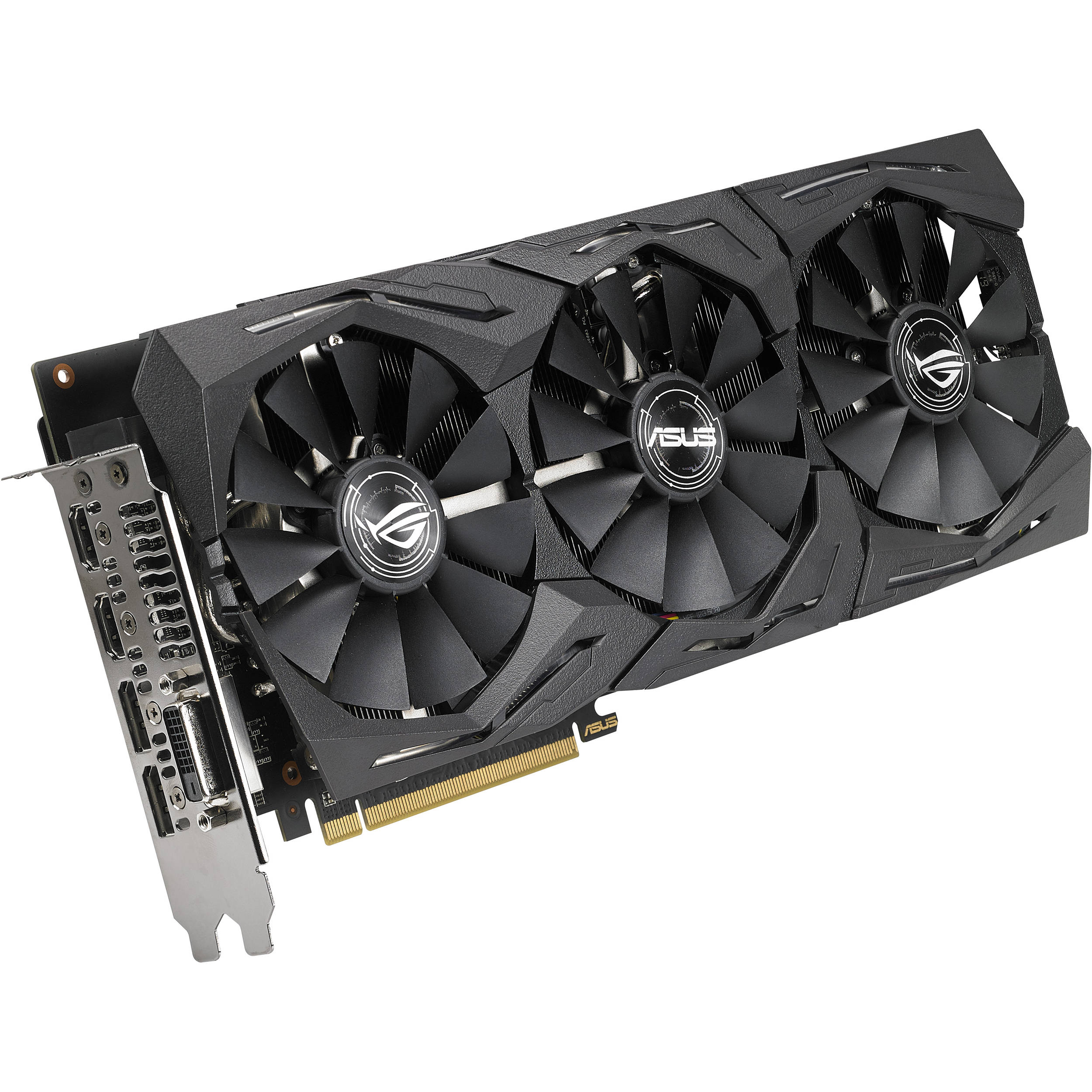 Card đồ họa VGA ASUS ROG-STRIX-RX580-O8G-GAMING GDDR5 8GB 256-bit - Hàng Chính Hãng