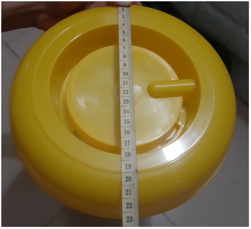 3 Bình Đựng Nước Cho Gia Cầm (Chim, Gà, Ngan, Ngỗng, Vịt, ....) Dung Tích: 8L