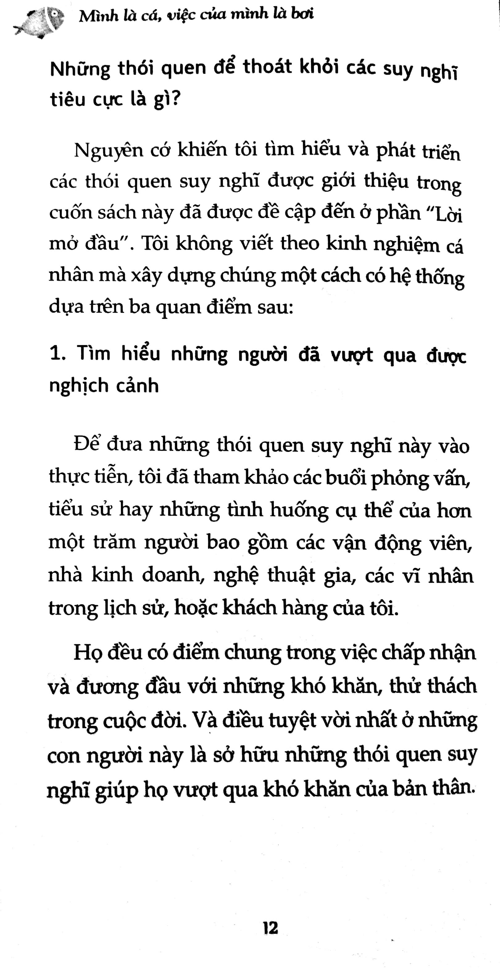 Mình Là Cá, Việc Của Mình Là Bơi - Sống Như Người Nhật (Tái Bản 2024)