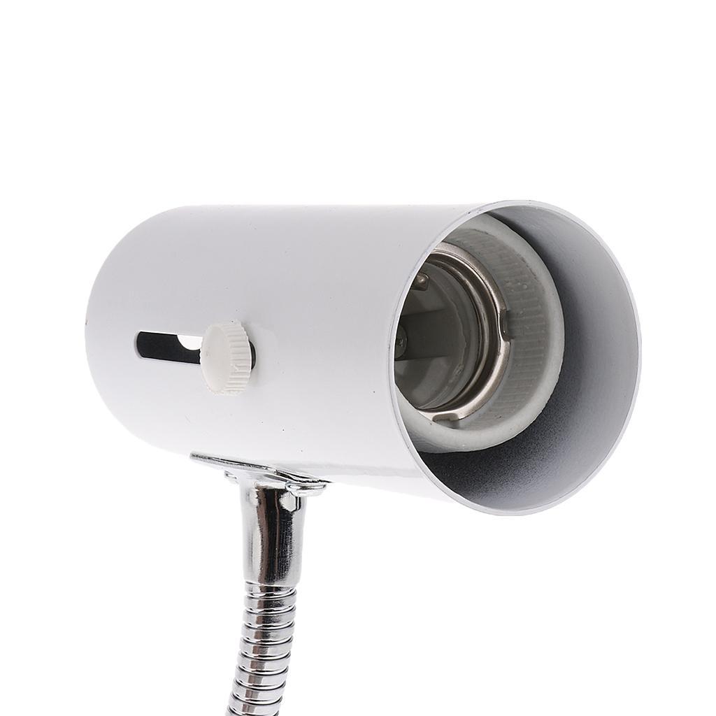 Gooseneck Reptile Ceramic Heating Light Bulb Lamp Holder E27 EU Plug