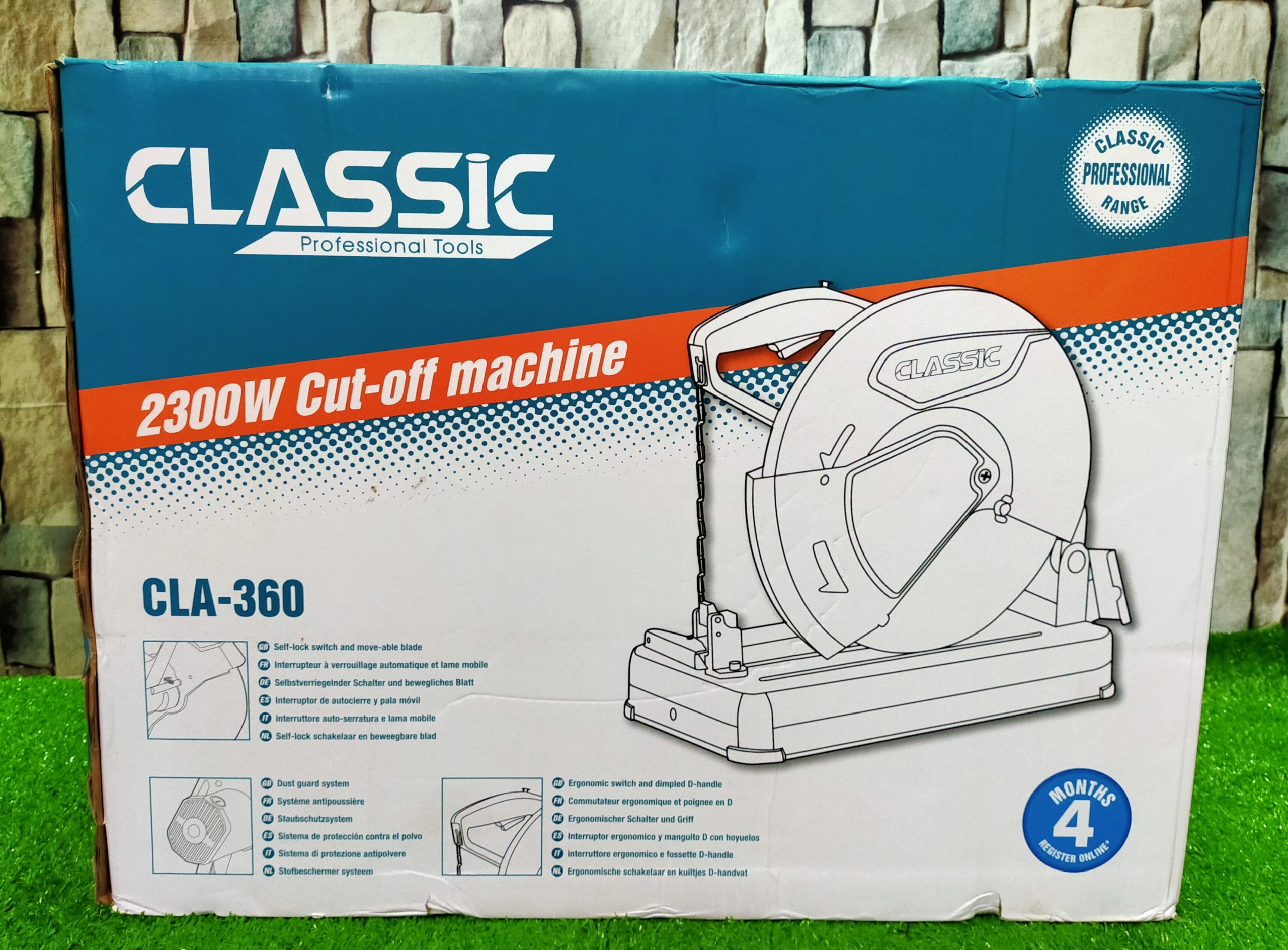 MÁY CẮT SẮT 2300W (NẶNG 18KG) CLASSIC CLA360 - HÀNG CHÍNH HÃNG