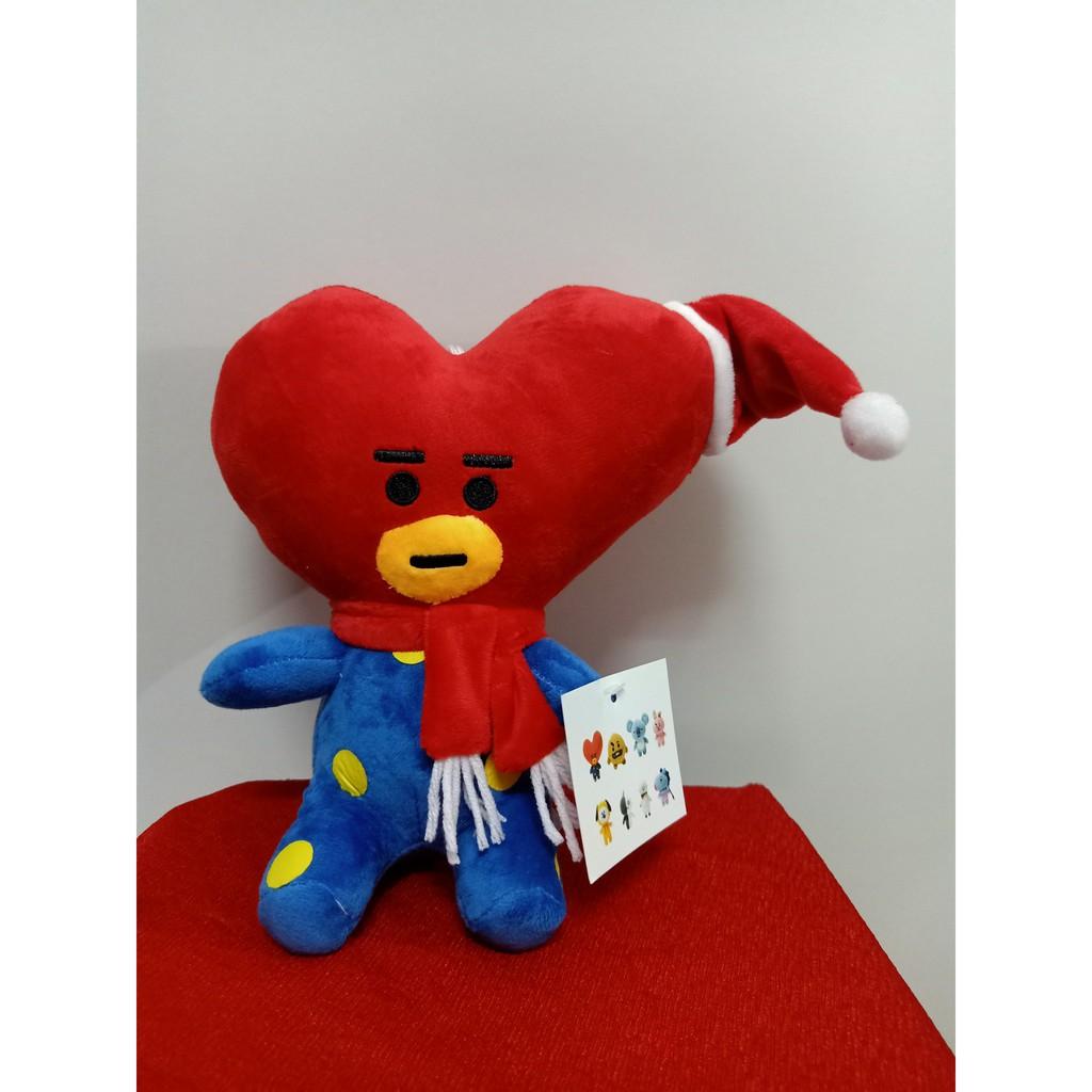 gấu bông BTS  nhân vật bt21 noel siêu đáng yêu