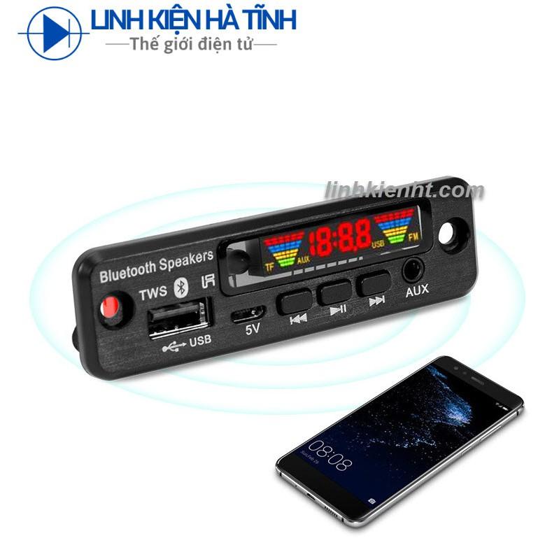 Mạch giải mã DC5V Bluetooth 5.0 Bộ giải mã không mất dữ liệu MP3 APE Hiển thị màn hình màu Đài FM