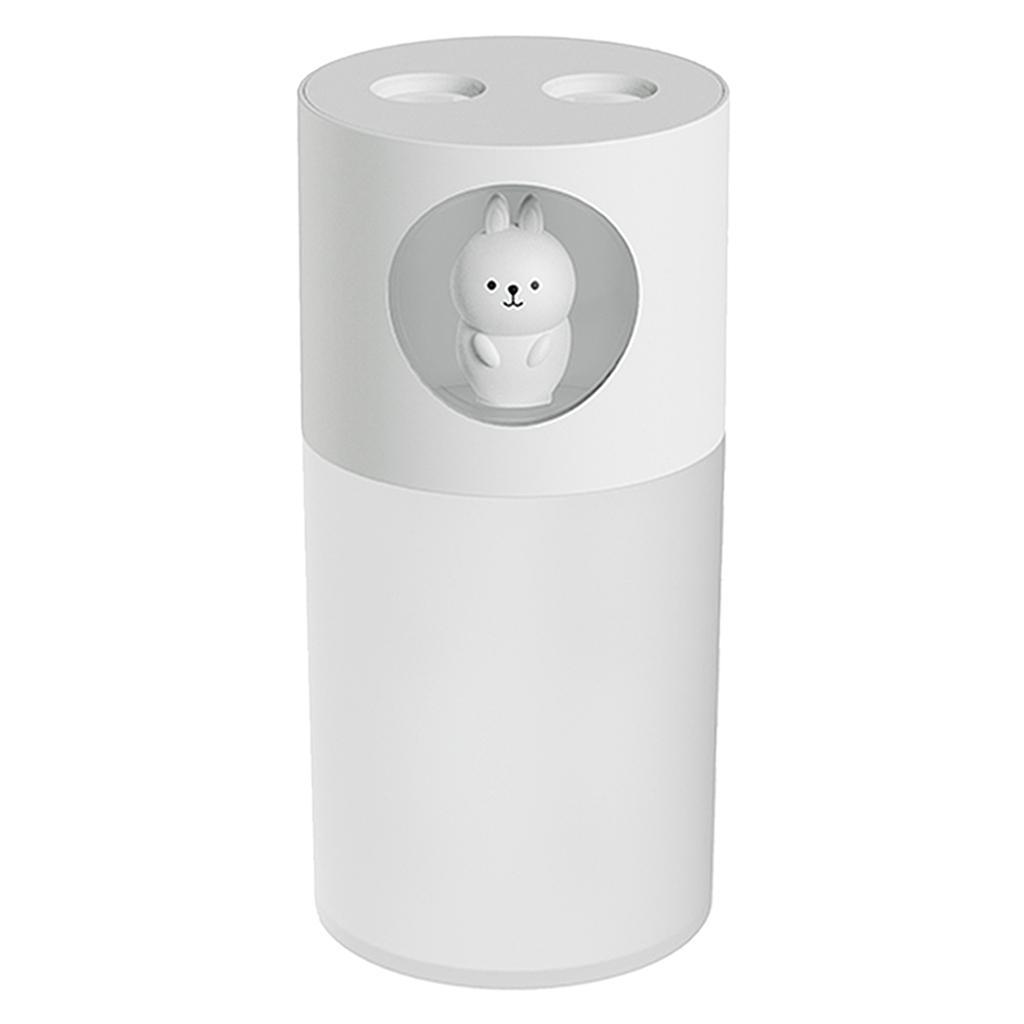 Small Desktop Air Humidifier Night Light Aromatherapy for Office SPA pink