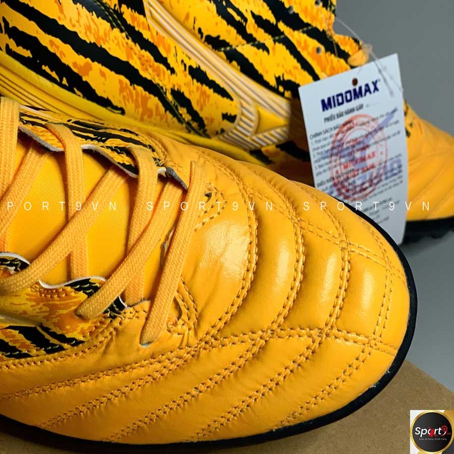 Giày đá bóng Mizuno Morelia Neo III Pro AS - P1GD228401 - Vàng Đen