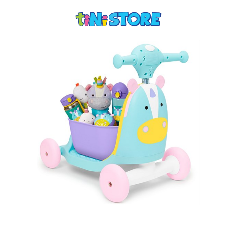 tiNiStore-Đồ chơi xe chòi chân đa năng hình unicorn Zoo Skip Hop 9H822810