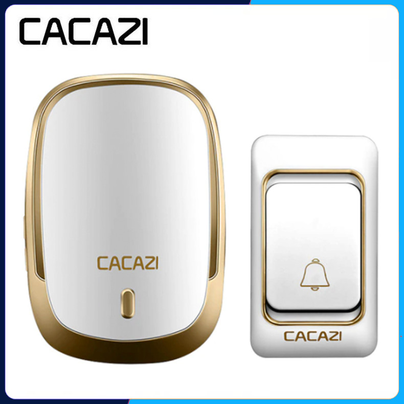 Chuông cửa không dây Cacazi CA-12, 3 mức âm lượng, 38 nhạc chuông