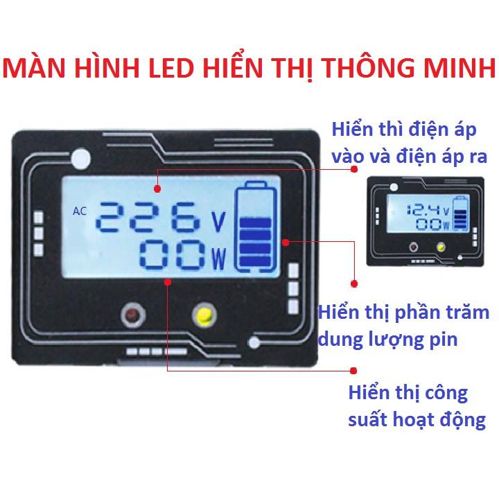 Bộ kích điện 12v lên 220v 3000w sin chuẩn như điện lưới.