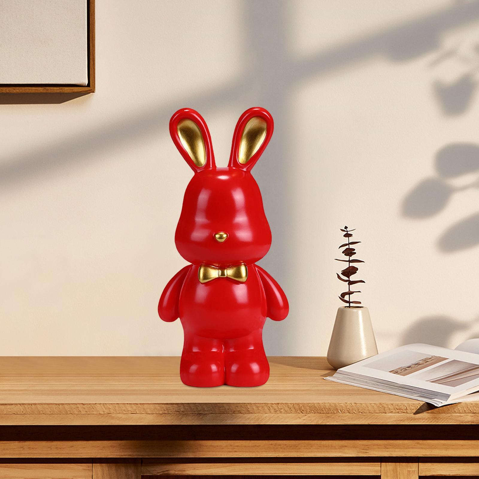 Money Box Animal Bunny Figurines Rabbit Piggy Bank for Adults and Kids