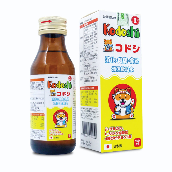 Siro Ăn Ngon Kodoshi 100ml - Made In Japan - Giúp Bé Ăn Ngon, Tiêu Hoá Tốt, Tăng Sức Đề Kháng
