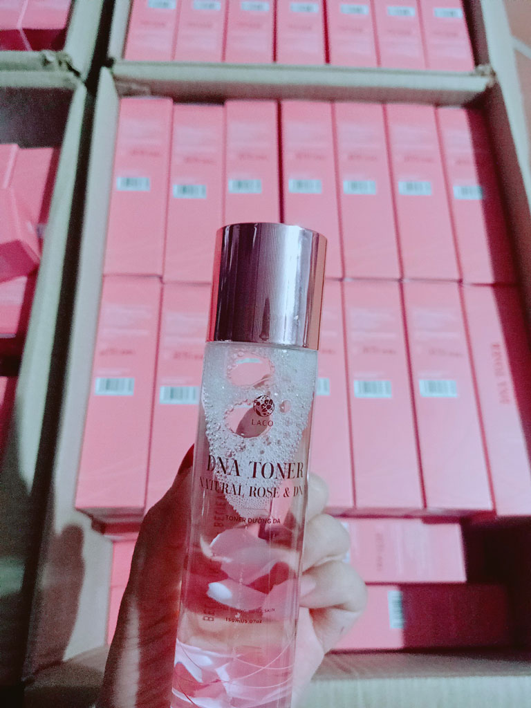 DNA Toner &amp; Nature Rose – Toner Dưỡng Da Laco