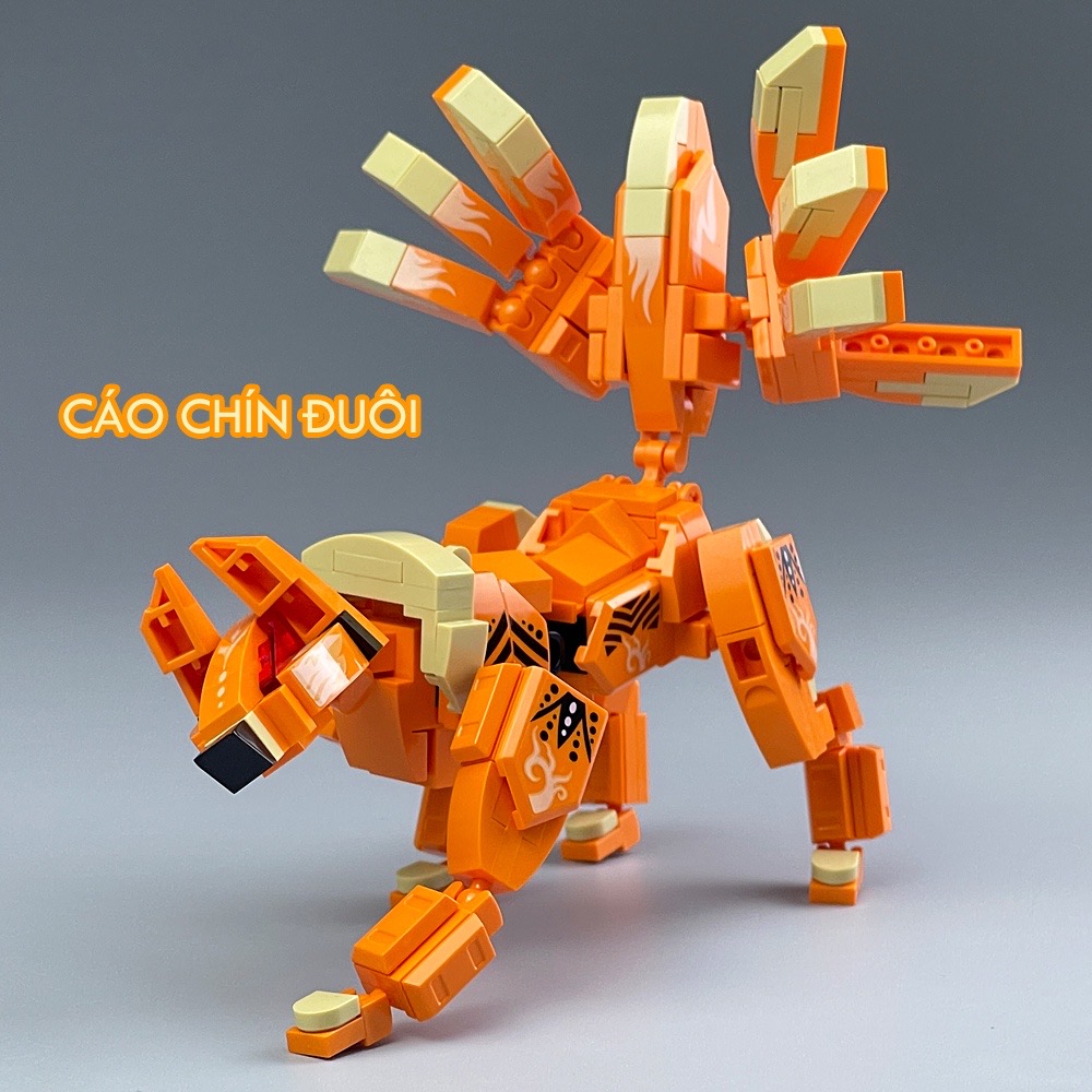 Đồ chơi lắp ráp xếp hình SEMBO BLOCK Mãnh thú thời cổ đại 4 trong 1 - Dành cho bé trai từ 6 tuổi