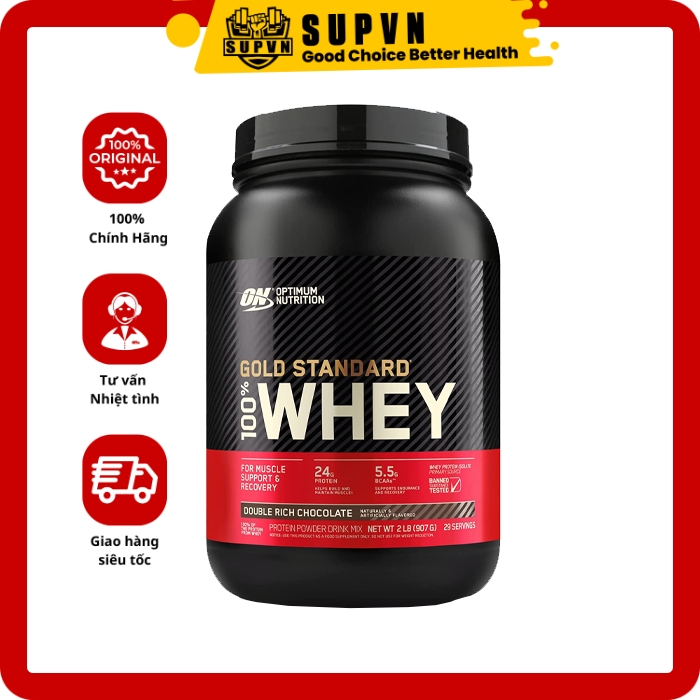 Gold Standard 100% Whey On 2lbs Chính Hãng Optimum Nutrition