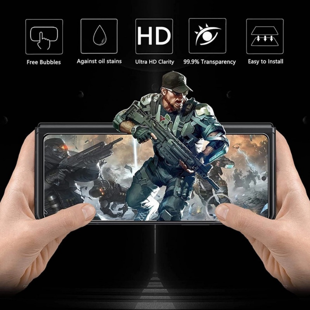 Miếng Dán Màn Hình Gor Dành Cho Samsung Galaxy Z Fold 5, Combo 2 miếng Màn Hình Trước - HÀNG CHÍNH HÃNG