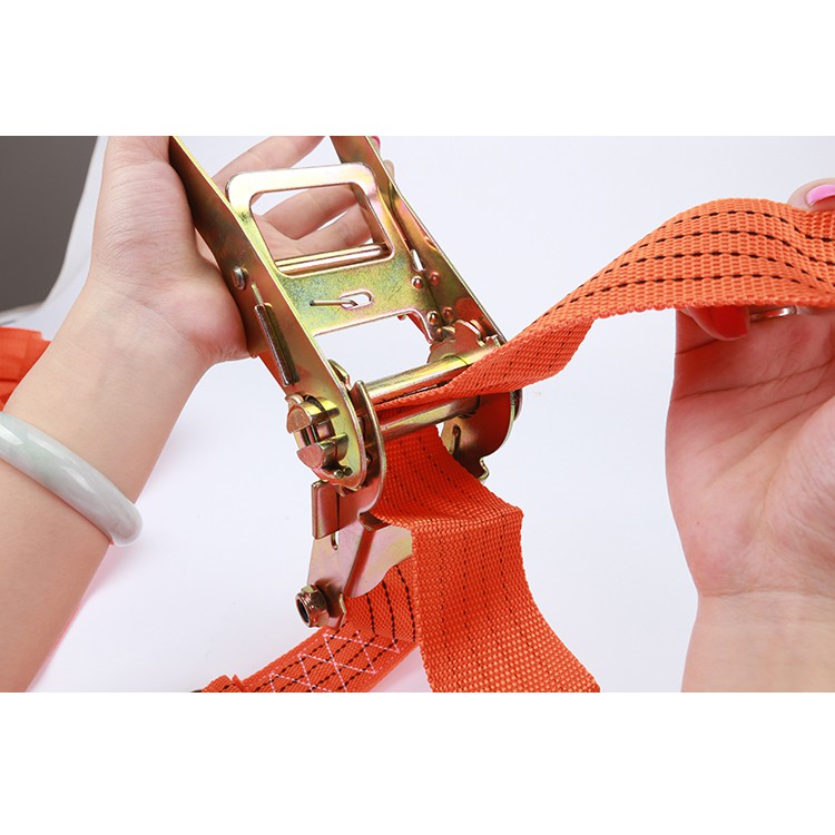 Dây buộc hàng tăng đơ 4.8cm10m - Dây đai, tăng đơ siết chăng hàng xe tải
