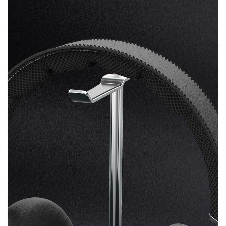 Giá treo tai nghe để bàn, làm từ hợp kim nhôm cao cấp, chắc chắn, chân dạng chữ VC